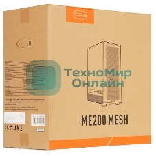 Компьютерный корпус PCCooler ME200 MESH WH, Mesh Full Tower, белый, TG, SPCC, 3x120мм ARGb E-ATX, ATX, mATX, mITX 180/380/220мм 4x2.5