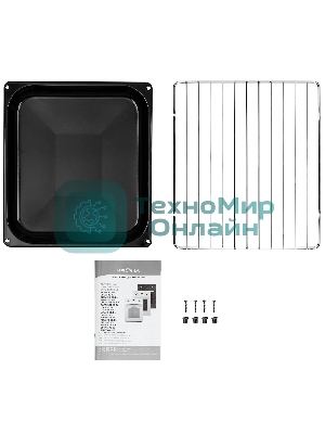 Духовой шкаф электрический Krona LINDE 45 BL черный