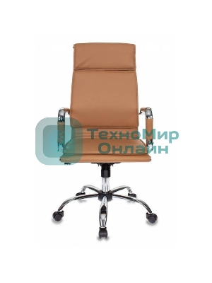 Кресло Бюрократ CH-993/camel светло-коричневый, экокожа