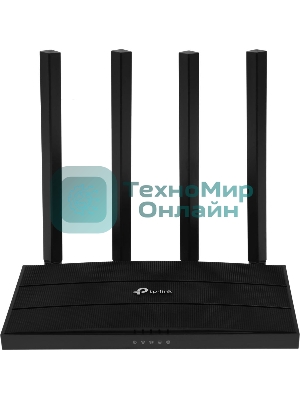 Роутер беспроводной TP-Link Archer C80 AC1900 10/100/1000BASE-TX черный