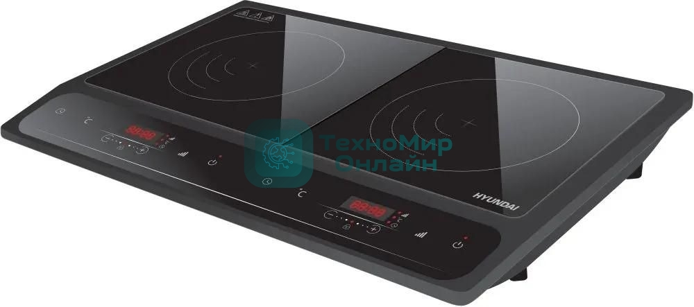 Плита настольная электрическая Hyundai HYC-0107 черный стеклокерамика (настольная)
