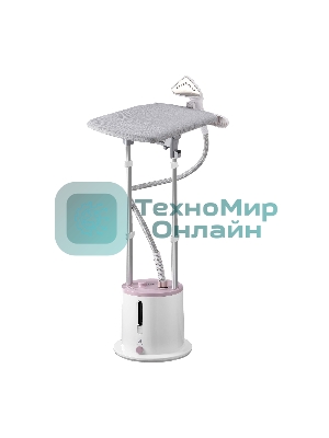 Отпариватель Galaxy Line GL 6216 белый/розовый, 2200 Вт, 46 г/мин, 1700 мл