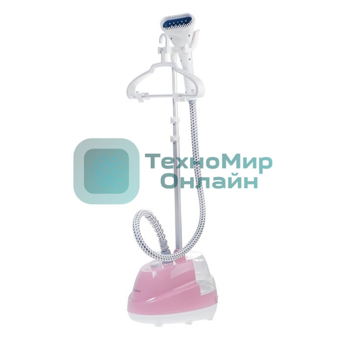Отпариватель Sakura SA-3919Р розовый/белый, 2000 Вт, 30 г/мин, 1600 мл