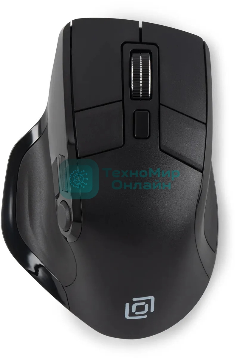 Мышь беспроводная Oklick 502MW черный, 2400 dpi, радиоканал, Bluetooth, USB, кнопки - 9