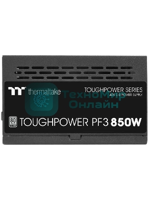 Блок питания Thermaltake Toughpower PF3 850W (PS-TPD-0850FNFAPE-3), 850Вт, 80 PLUS Platinum, 120мм, модульный, черный