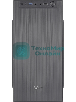 Компьютерный корпус Aerocool/Formula Cs-108-S-BK-v1 (mATX, без БП, USB 3.0 x1, USB 2.0 x1, 8см black fan x1)