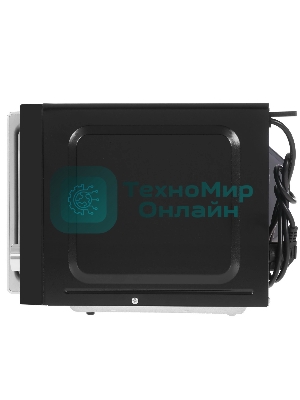 Микроволновая печь Hyundai HYM-D3001 черный, 20 л, 700 Вт, переключатели - сенсор, поворотный механизм