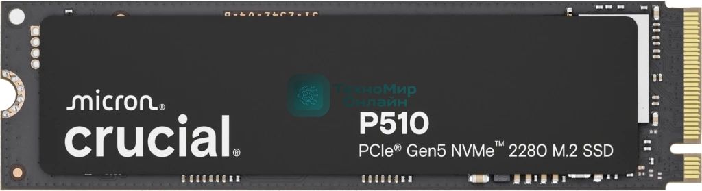 Накопитель SSD Crucial P510 1Tb PCIe Gen5 NVMe M.2 SSD CT1000P510SSD8