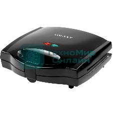 Сэндвич-тостер Galaxy Line GL 2959, черный, со съемными пластинами, 800 Вт