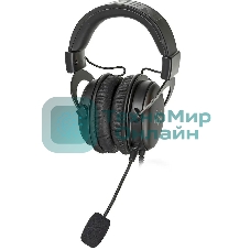 Гарнитура проводная игровая SVEN AP-G999MV с микрофоном серый (50 мм, мини-джек (стерео) O 3,5 мм (4 pin))