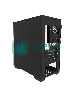 Компьютерный корпус ZALMAN Z1 ICEBERG, MicroATX, черный, WINDOW, 2xCOMBO (3.5