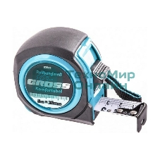 Рулетка Gross Komfortabel, 5 м х 25 мм, обрезиненный корпус