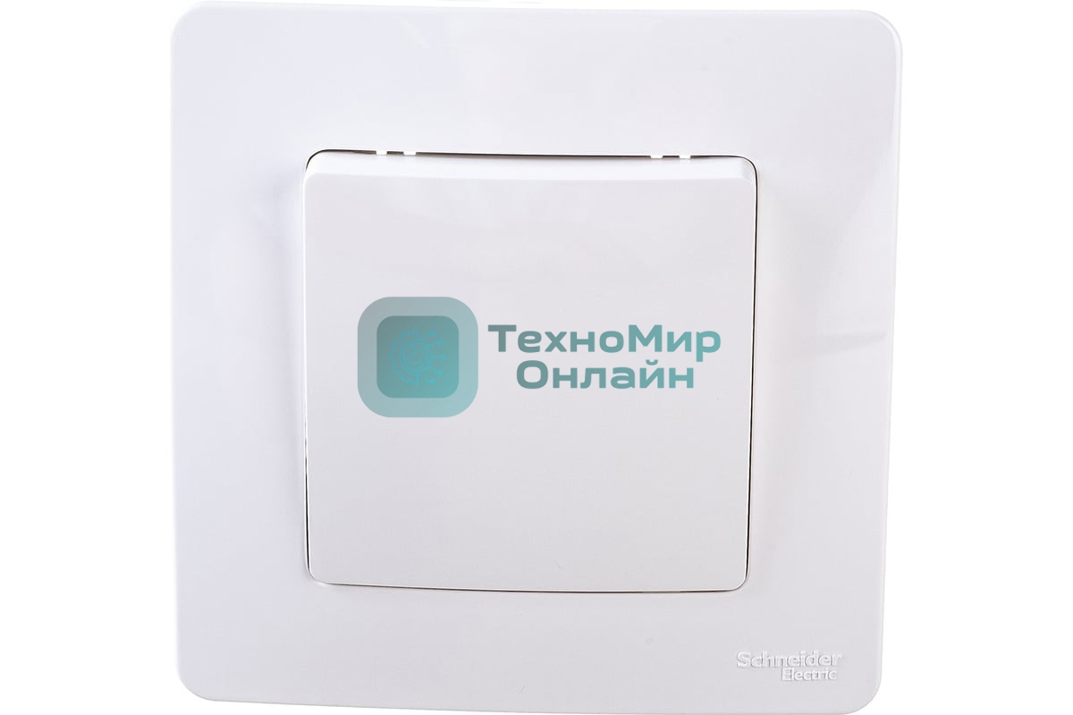 Выключатель 1-кл. СП Blanca (сх.1) 10А 250 В белый SchE BLNVS010101
