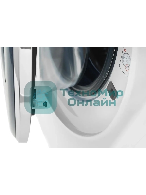 Стиральная машина Haier HWD80-BP14979 белый, загрузка фронтальная 8 кг, 5 кг - сушка, 1400 об/мин, класс: B