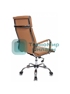 Кресло Бюрократ CH-993/camel светло-коричневый, экокожа