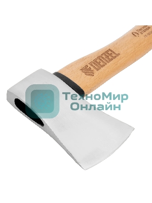 Топор кованый Denzel 680 г, американский тип, буковая рукоятка, 360 мм, EFP