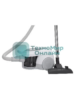 Пылесос Polaris PVC 2211 белый/серый, 500/2000 Вт, уборка сухая, пылесборник контейнер 1.5 л