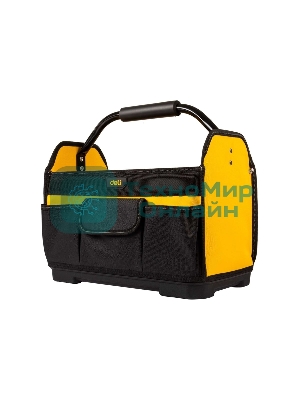 Сумка для инструментов каркасная с жестким пластиковым дном Deli DL586111 7 карманов, без плечевого ремня, ткань Оксфорд 600D