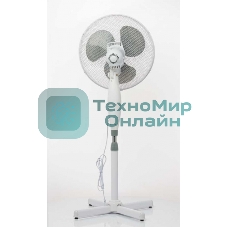 Вентилятор напольный Scarlett SC-SF111B24 45Вт скоростей:3 серый/белый