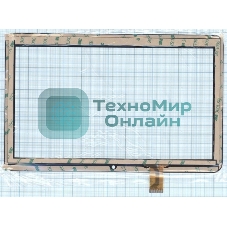 Сенсорное стекло (тачскрин) ZJ-10029B, черное