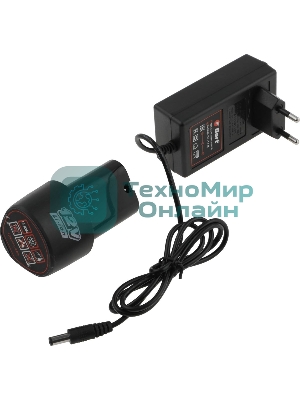 Дрель-шуруповерт Bort BAB-12x2Li-FD, 12 В, 1,5 Ач, 36 Нм, щеточный