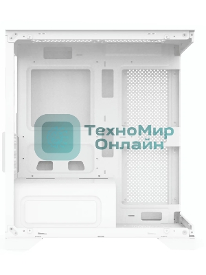 Компьютерный корпус Bloody BD-CC103 белый без БП mATX 7x120мм 1xUSB 2.0 1xUSB 3.0 audio bott PSU