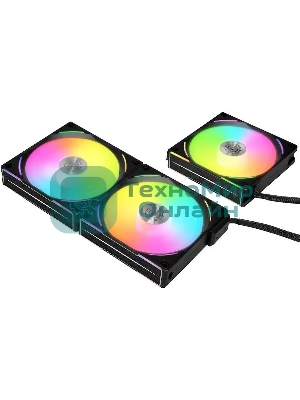 Комплект вентиляторов для корпуса Lian Li Uni Fan ALV2 (3 шт.) G99.12ALV23B.00 черный, 120 мм, 2000rpm 28.7Db, 4-pin