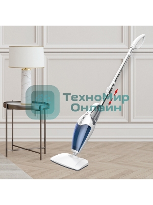 Паровая швабра BQ SM2009 White-blue, 1400 Вт