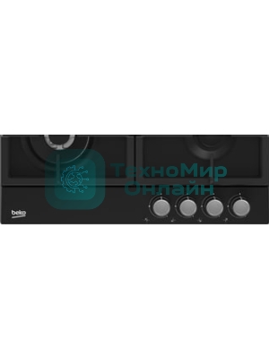 Газовая варочная панель Beko HIAW 64225 SB, черный