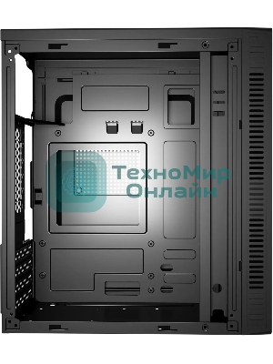 Компьютерный корпус Bloody BD-CC101 черный без БП mATX 1x80мм 1x92мм 2x120мм 2xUSB 2.0 1xUSB 3.0 audio