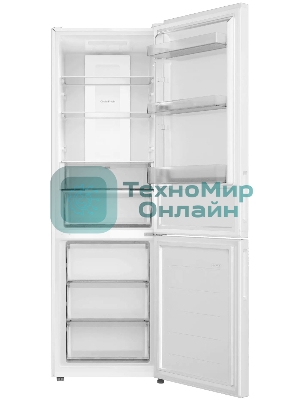 Холодильник Candy CFN6185WDC белый двухкамерный 191/91л морозилка снизу, No Frost
