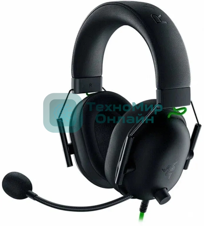 Гарнитура Razer Blackshark V2 X чёрный, проводная, USB
