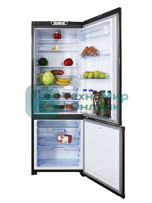 Холодильник ОРСК 172 G графит двухкамерный 200/110л морозилка снизу