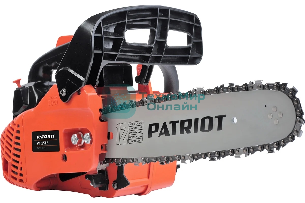 Бензопила Patriot PT2512 1000Вт 1.3л.с. дл.шин.: 30 см