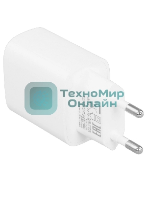 Сетевое зарядное устройство PERFEO с разъемом TYPE-C, 20W, белый (I4660)