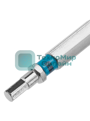 Бита HEX 4х50 мм, сталь S2, шестигр., 10 шт. Gross