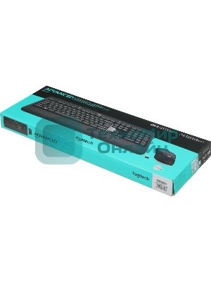 Комплект клавиатура+мышь беспроводной LOGITECH MK540 Advanced black (USB, 1000dpi) (920-008686)