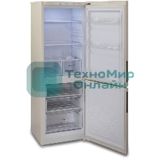 Холодильник Бирюса Б-G6027 бежевый двухкамерный 245/100л морозилка снизу