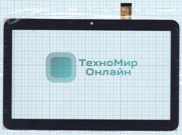 Сенсорное стекло (тачскрин) ZJ-10029B, черное