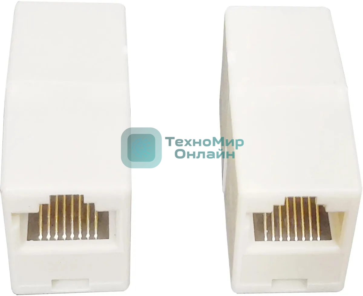 Коннектор Buro BU-SOCKRJ45-C6 кат.6 RJ45 белый