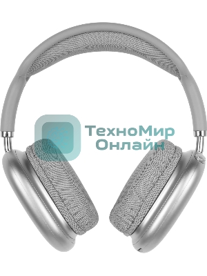 Беспроводные/проводные наушники Hoco W35 Air Triumph серебристый, полноразмерные, Bluetooth + проводной, до 45 ч