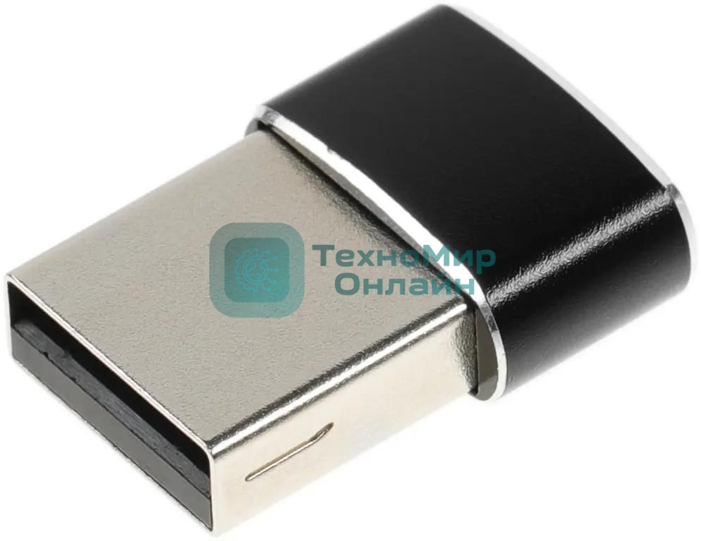 Адаптер Premier 6-071 USB 2.0 A(m) USB Type-C (f) черный (пакет)