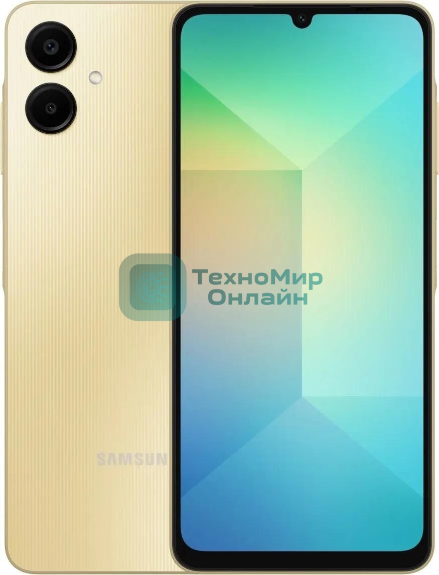 Смартфон Samsung Galaxy A06 SM-A065F 4/128Gb золотистый