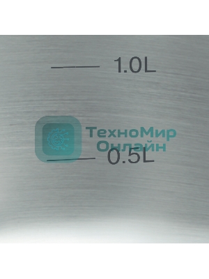 Кастрюля Rondell Bayoneta RDS-1807 3.1 л. d=20 см (с крышкой) стальной