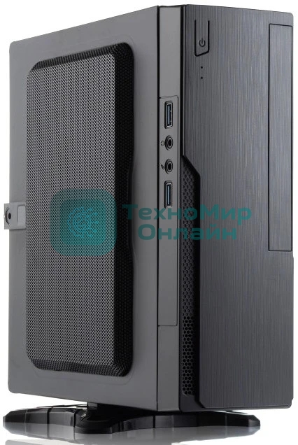 Корпус SlimDesktop Foxline FL-BQ5 220W black (mITX, USB 3.0x2, 220W) (FL-BQ5+FLX-220-U32)
