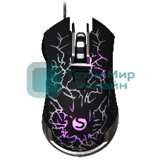 Мышь проводная SunWind SW-M705G черный, 3600 dpi, USB, кнопки - 6