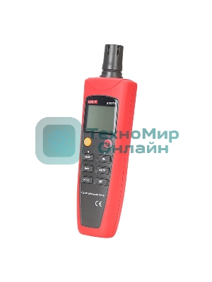 Детектор СО газа UT337A, 0~1000ppm, аудио и визуальное оповещение