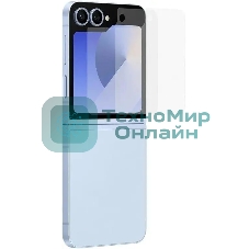 Защитная пленка для экрана Samsung прозрачный для Samsung Galaxy Z Flip6 прозрачный 2шт. (EF-UF741CTEGRU)