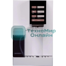 Кофемашина автоматическая Hyundai HAM-4103 белый, исп. кофе - молотый/зерновой, 1.2 л, 1500 Вт, 19 бар