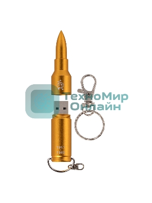 Флешка USB Smartbuy Победа (SB64GCTR), 64Gb, USB 2.0, R/W 15/5, золотой